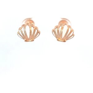 Rose gold plated 925 Silver Stud