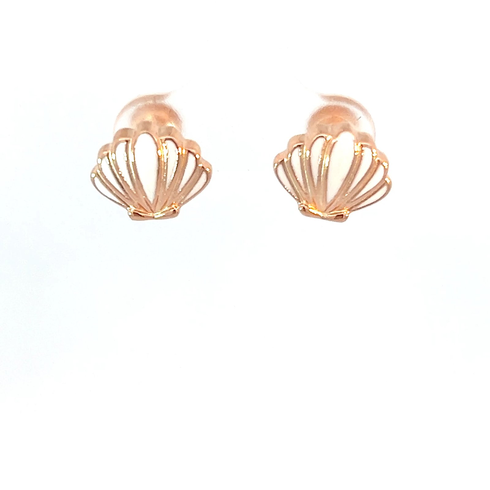 Rose gold plated 925 Silver Stud