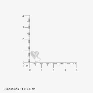 Twin Hearts Whisper Studs - Image 4