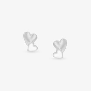Twin Hearts Whisper Studs - Image 3