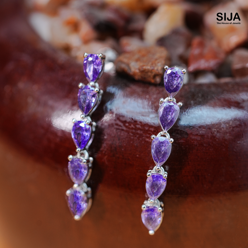 Amethyst Earring