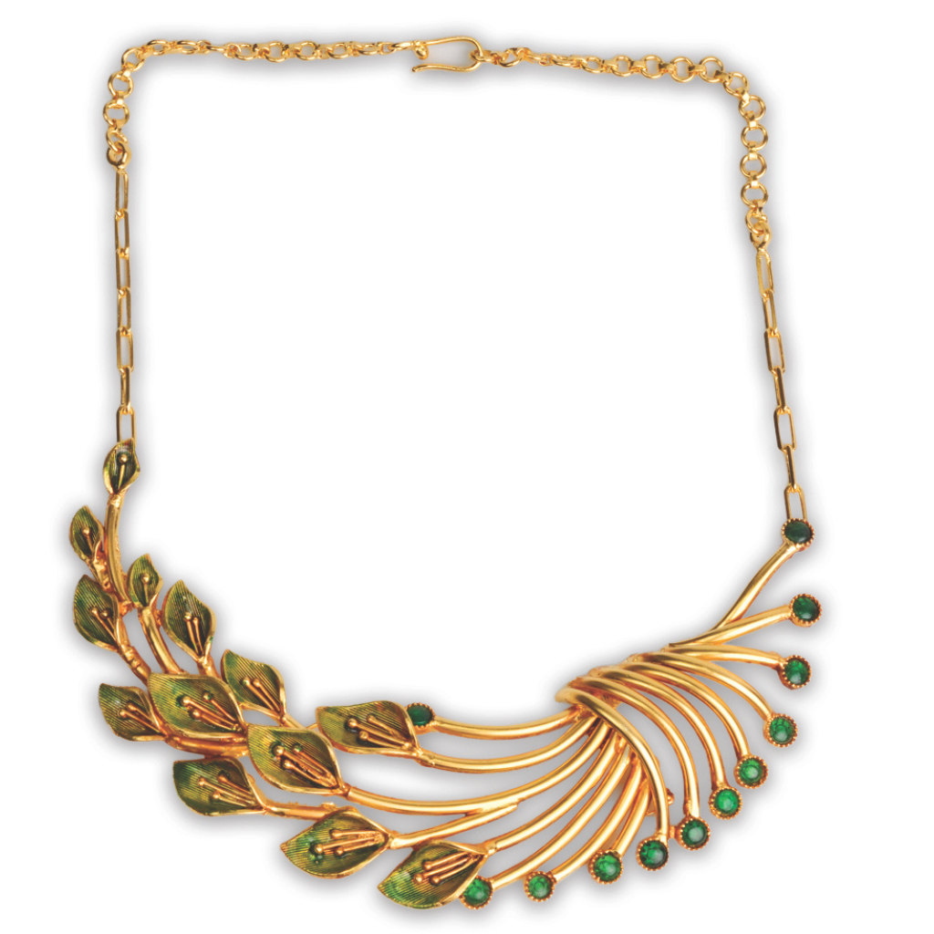 Leaf Choker Necklace