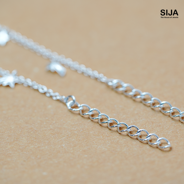 Shooting Star 925 Silver Anklet