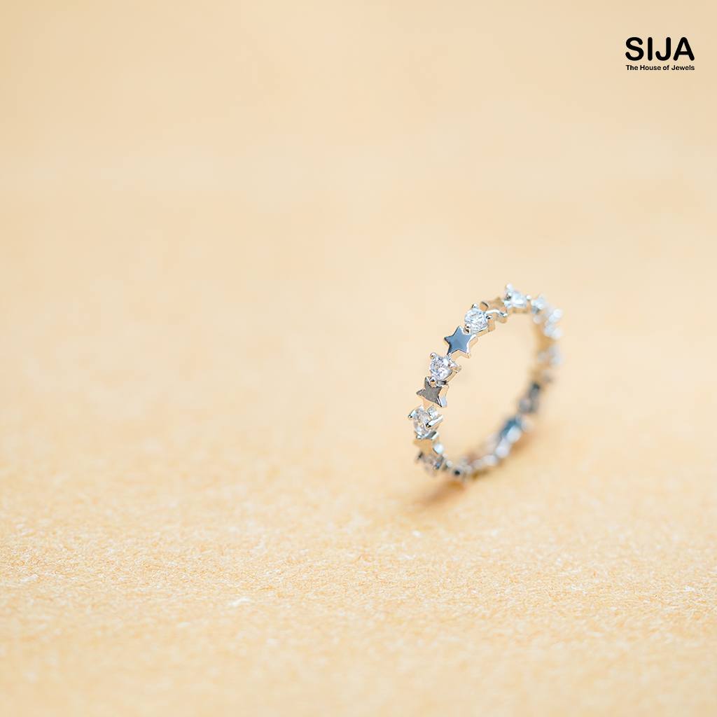 Star Ring - 925 silver