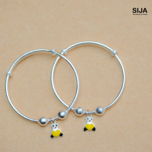 Teddy Bracelet - 925 Silver Kids Bracelet