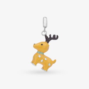 Sunny Yellow Deer Charm - Image 4